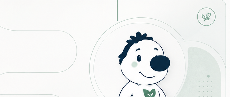Friendly Bomford character illustration